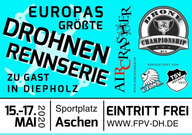 Drohnen Rennserie in Aschen