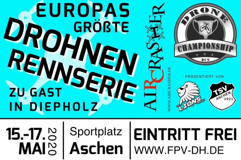 Drohnen Rennserie in Aschen